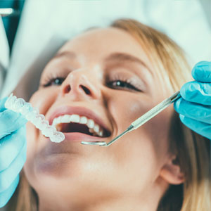 Teeth whitening procedure