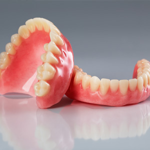 A set of dentures