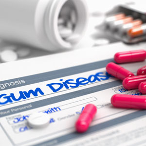 Gum Disease text in medical history